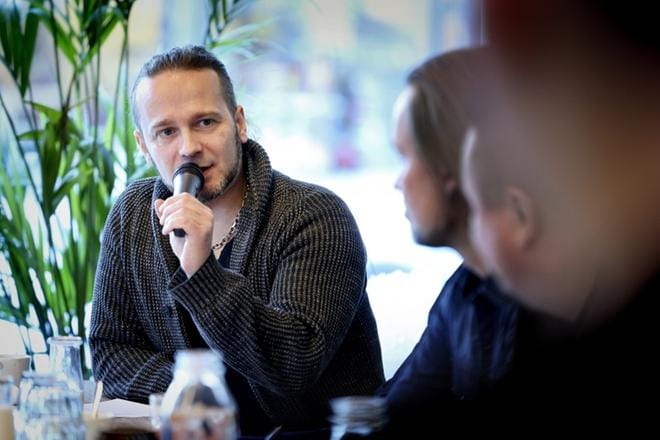 Uusia biisejä pöytään ja kaksi isoa keikkaa uuden laulajan Osku Ketolan voimin – Elonkerjuun kolmas comeback on ovella. Yhtye kertoi suunnitelmistaan keskiviikkona. KUVA: KARI LÖFHJELM