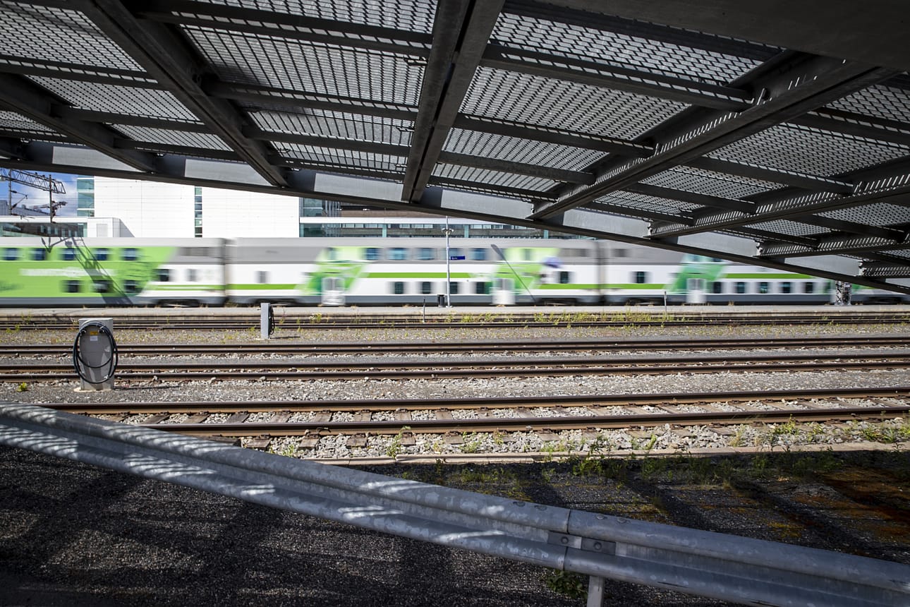Hankekokonaisuuden tarkoituksena on varautua Tampere–Oulu-rataosuuden kasvaviin liikennemäärin. Kuvituskuva.