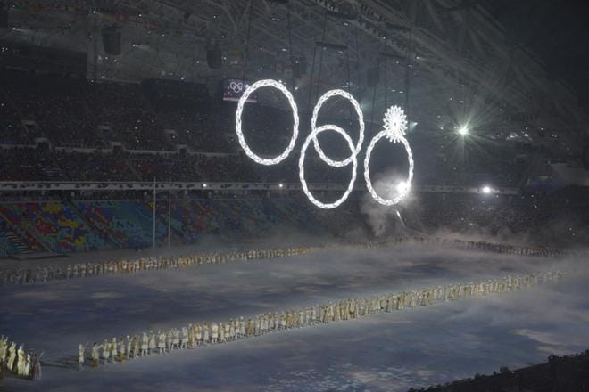 Vuoden 2014 talviolympialaiset Venäjän Sotshissa maksoivat yhteensä lähes 50 miljardia, josta valtaosa käytettiin suorituspaikkojen ja stadionien rakentamiseen. Kansainvälinen olympiakomitea lupaa, että ylihintaisten mammuttikisojen aika on nyt ohi. KUVA: Jukka Ritola, arkisto