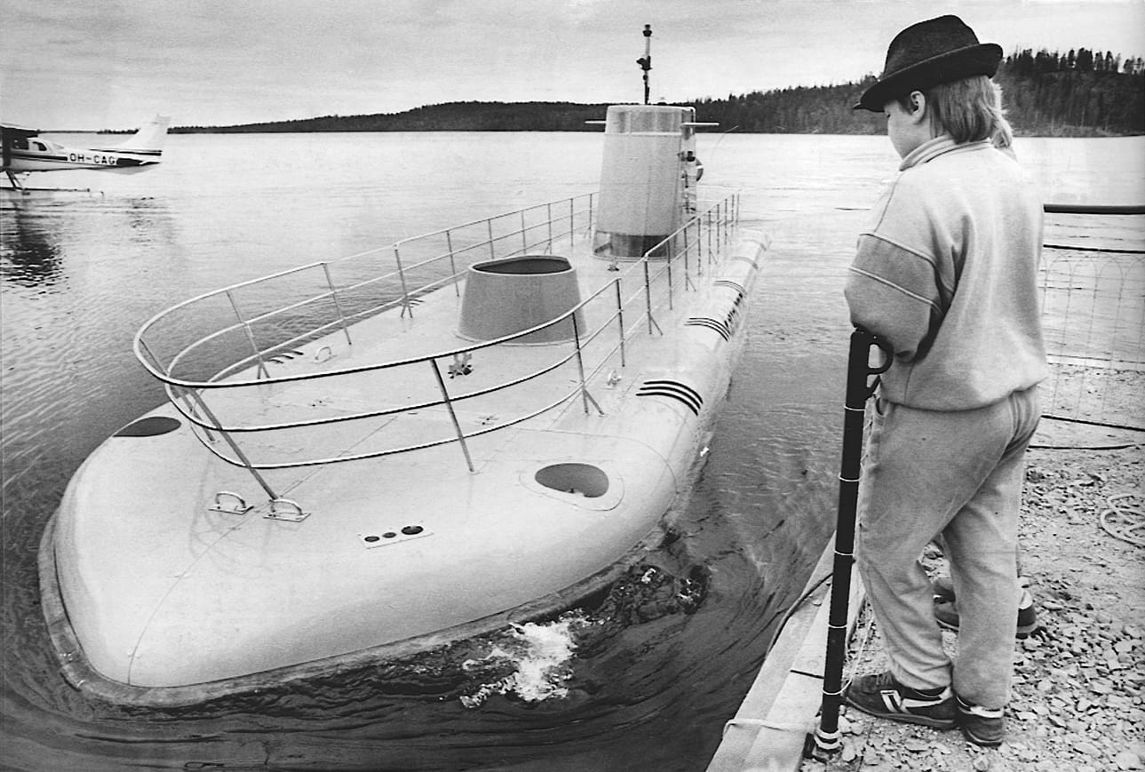 Sukellusvenematkailusta kaavailtiin suurta valttia Ranualla.
