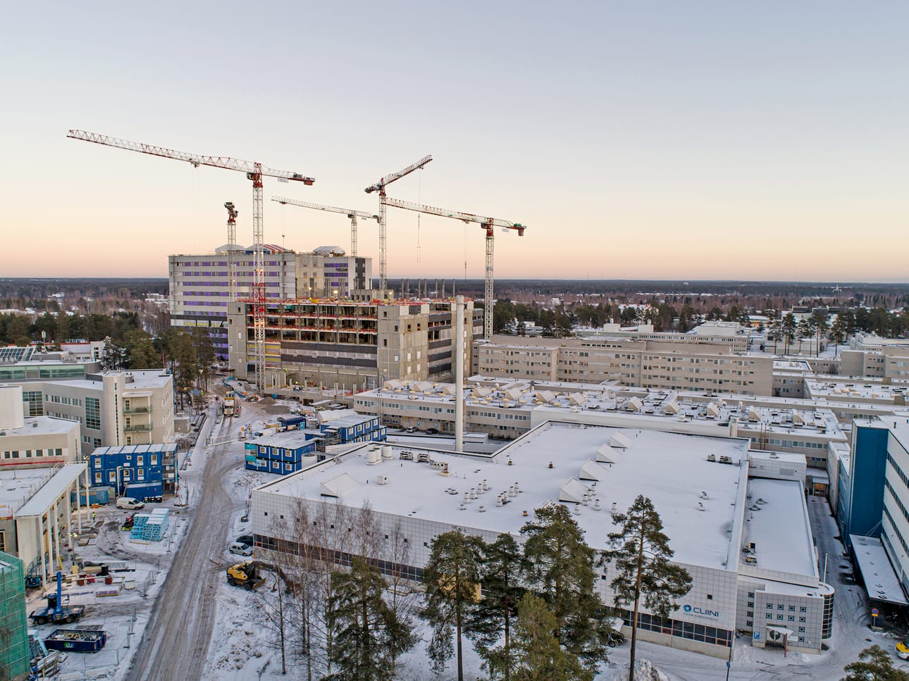 Sairaalan toista vaihetta aletaan valmistella helmikuussa keskuspesulan purkutöillä.