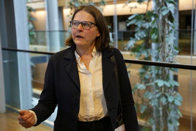 Heidi Hautala on 751 mepin joukossa 11. vaikutusvaltaisin Euroopan parlamentin toimintaa seuraavan VoteWatchin luokituksessa. KUVA: Markku Uhari / Arkisto