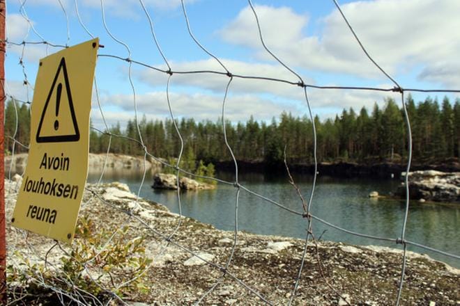 Kaatialan louhos on suosittu sukelluskohde. KUVA: TIIA ETELÄMÄKI