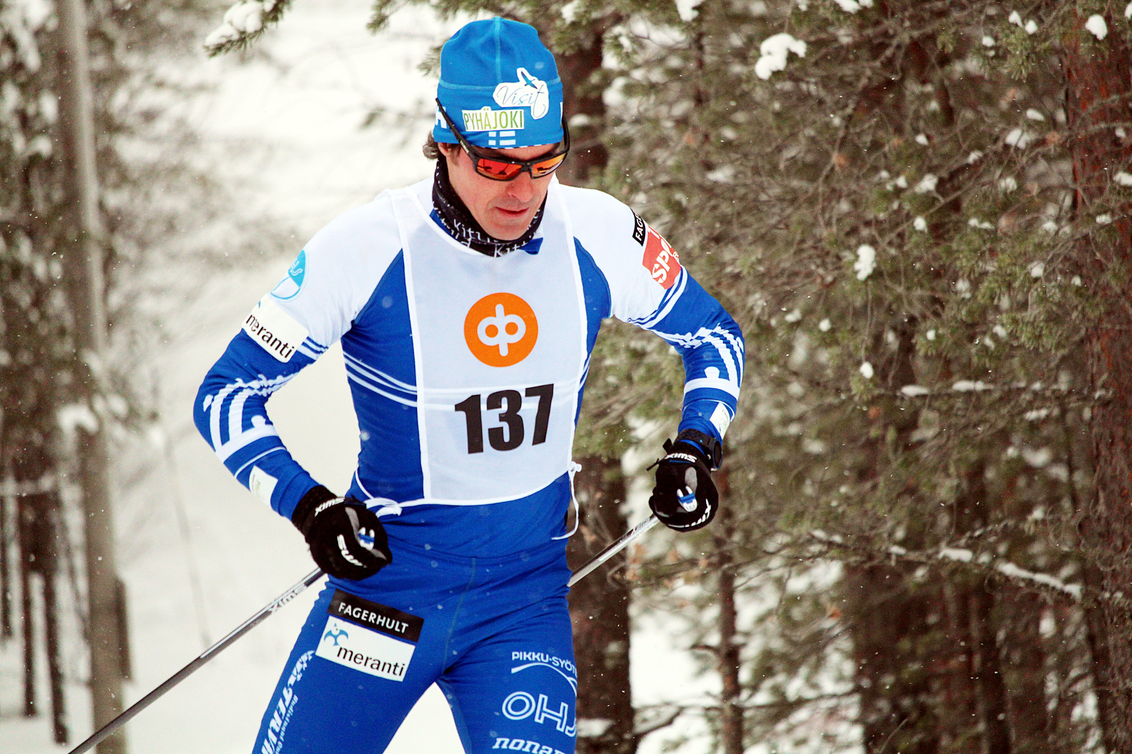 Kusti Kittilä paineli kympin aikaan 23.26.