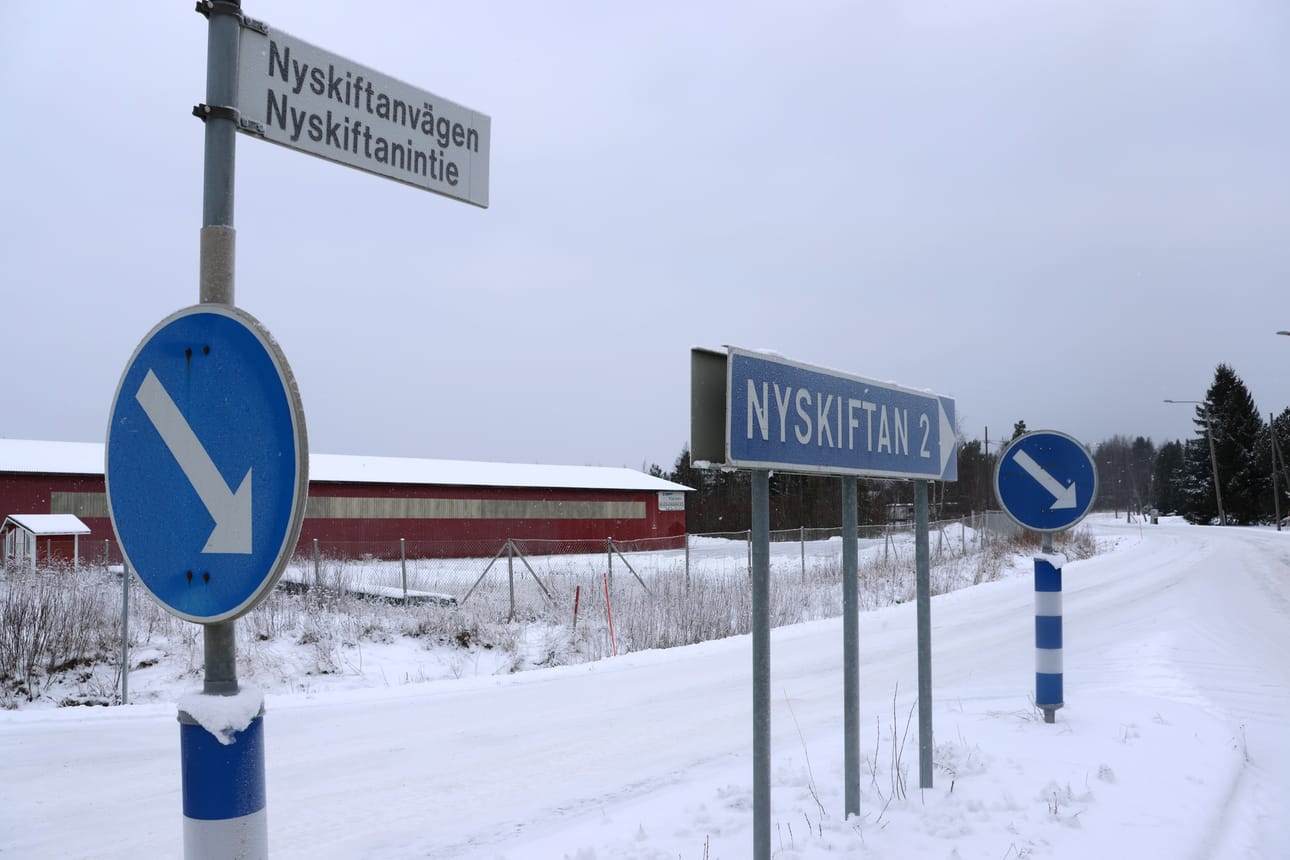 Jätteiden varastonti- ja kierrätyspaikka on suunnitteilla Nyskiftanintien varrelle Lapväärtissä. Paikka on metsätalousvaltaista aluetta. Lähimpään asuintaloon on noin 300 metriä.
