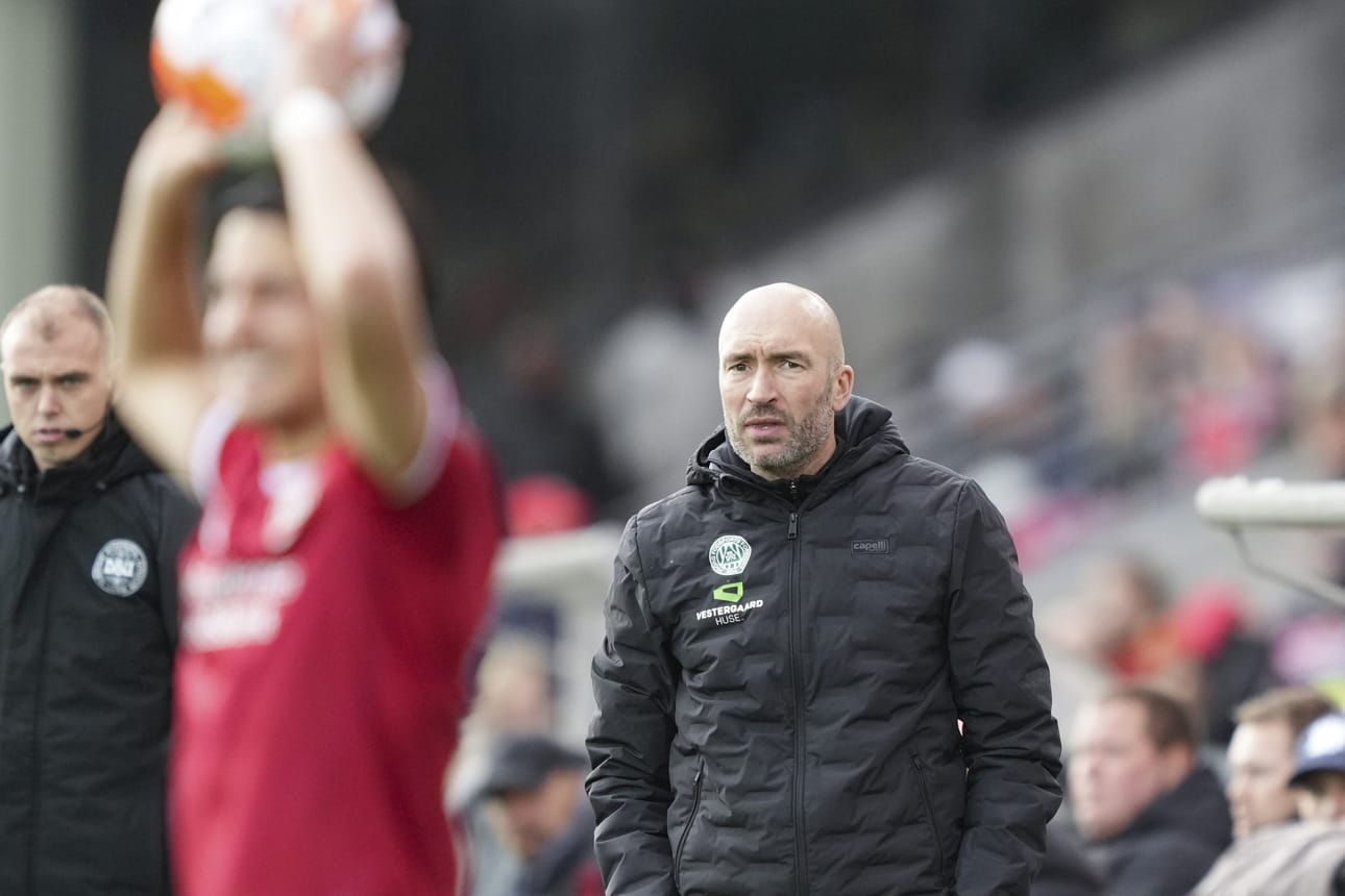 Jacob Friis on työskennellyt Saksan Bundesliigassa pelaavan Augsburgin apuvalmentajana. LEHTIKUVA/ RITZAU SCANPIX