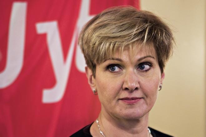 Jyty ry:n puheenjohtaja Maija Pihlajamäki. ARKISTOKUVA: JUSSI ASU