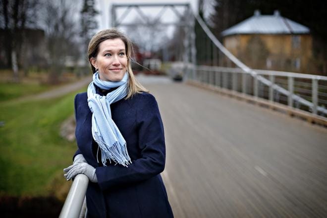 Terhi Pirilä-Porvali aloitti työnsä Ilmajoki-lehden päätoimittajana vuoden 2018 lopulla. ARKISTOKUVA: