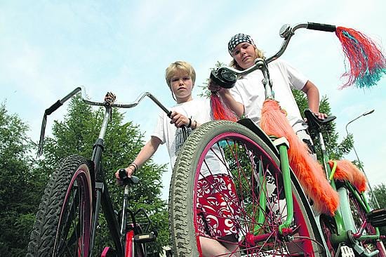 Pyörät ovat saaneet uuden ilmeen.