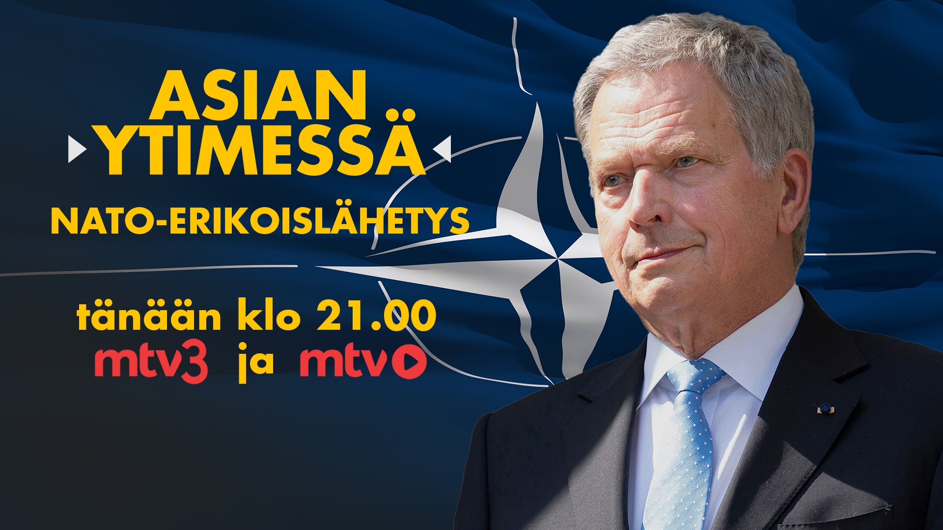 Presidentti Niinistö kertoo, että hänellä on jo varsin selkeä kanta siihen, pitäisikö Suomen hakea Nato-jäsenyyttä – koska on aika sanoa se ääneen?