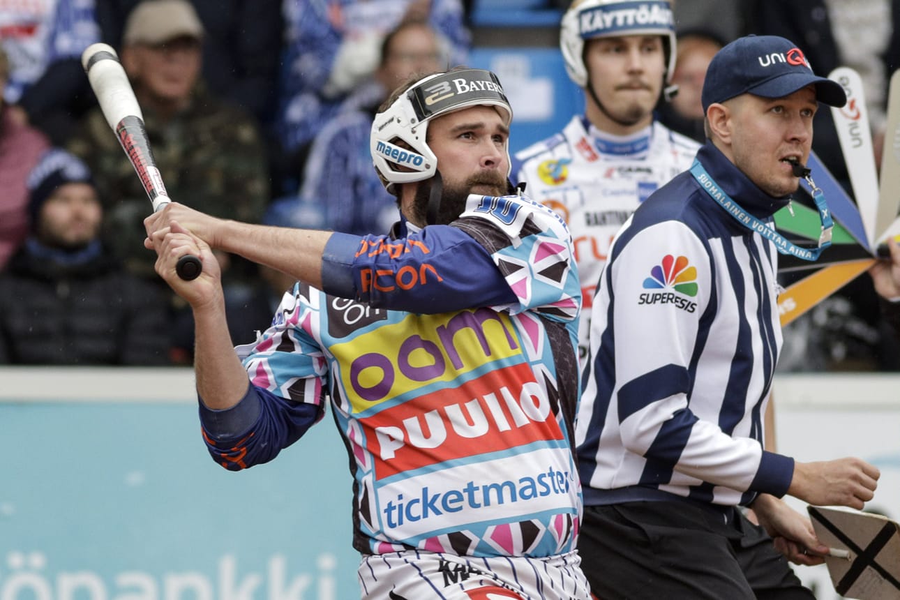Jukka-Pekka Vainionpää oli lauantaina kovassa lyöntivireessä.
