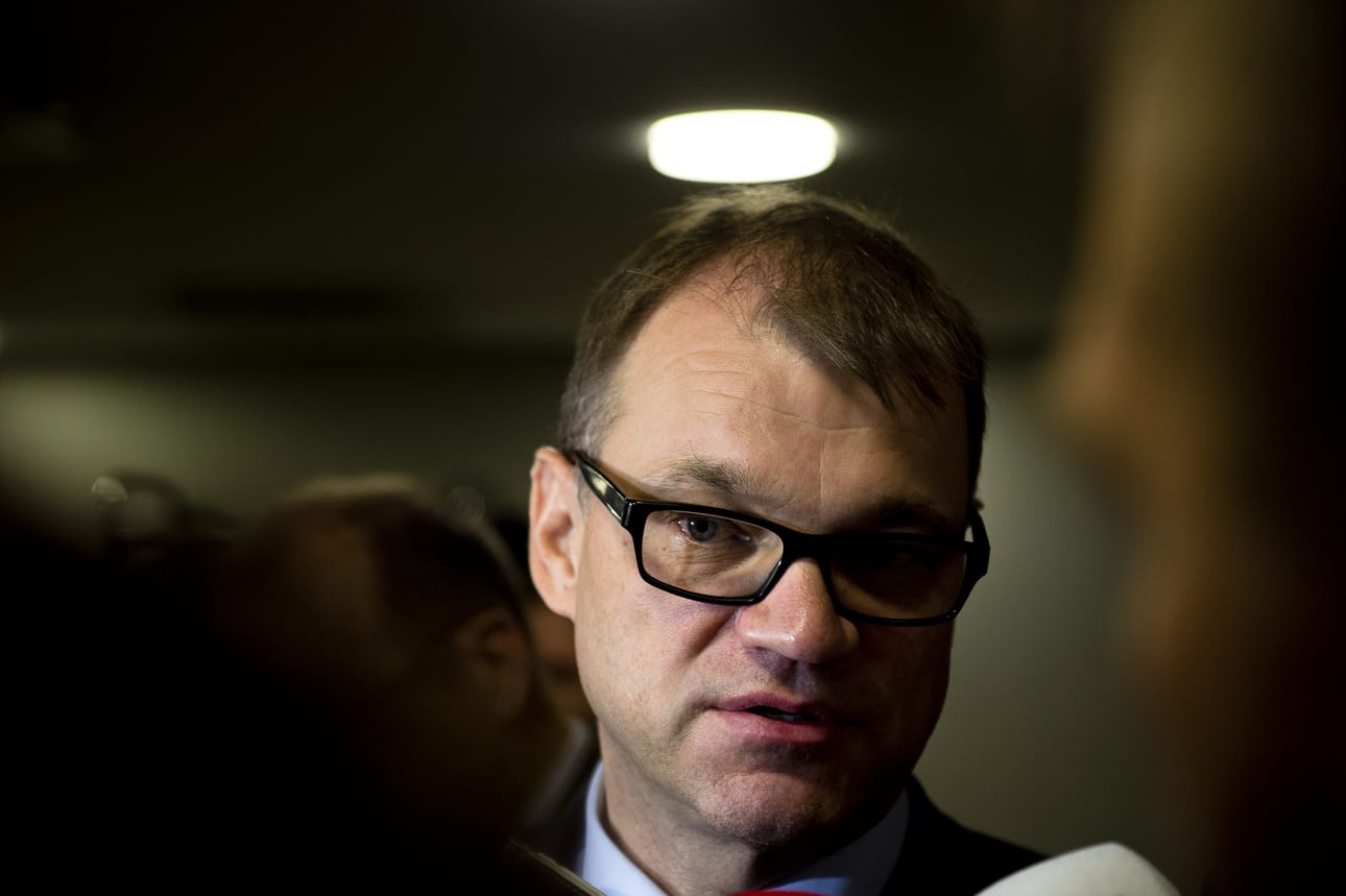 Pääministeri Juha Sipilä