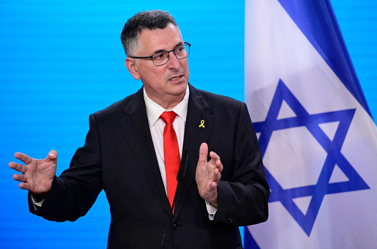 Israelin ulkoministeri Gideon Saar. LEHTIKUVA/AFP