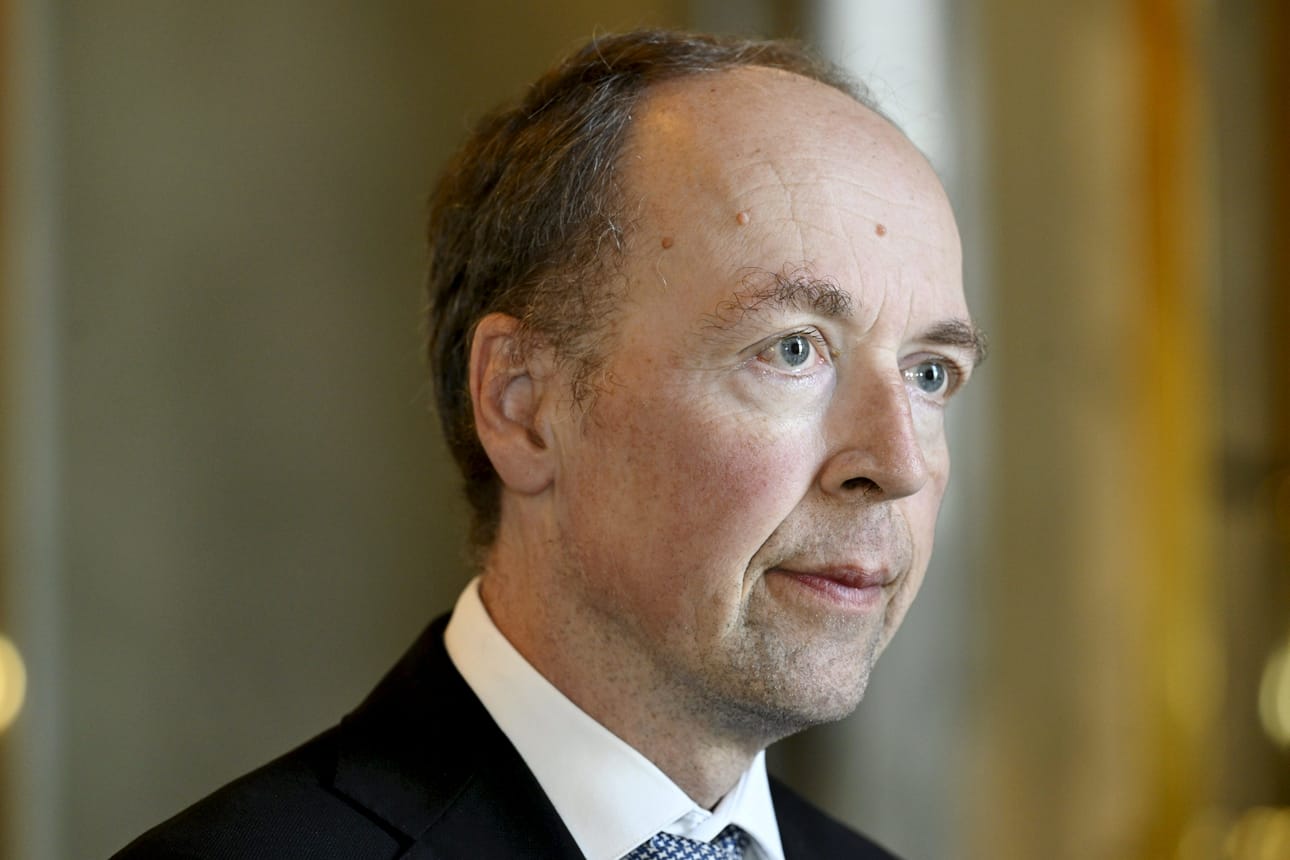 Jussi Halla-ahon mukaan Ukrainan puolustamisen ja auttamisen tulisi olla nykyistä korkeammalla politiikassa. LEHTIKUVA / Heikki Saukkomaa