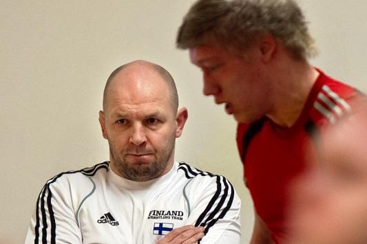 Marko Yli-Hannuksela uskoo maajoukkueen mahdollisuuksiin saada mitalejakin tulevissa EM-kisoissa. Kuva Heikki Hakanen