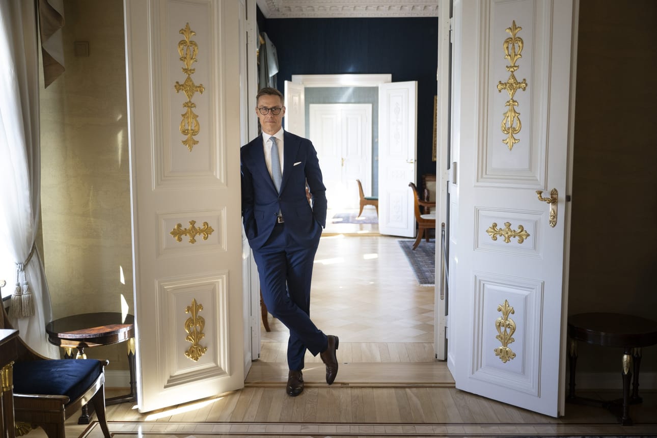 Alexander Stubb kertoo tunteneensa olonsa kotoisaksi uudessa tehtävässään alusta asti. Lehtikuva / Antti Aimo-Koivisto
