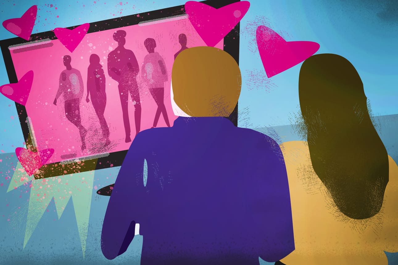 Tutkijan mukaan rakkausrealityjä tehdään paljon, koska rakkaus koskettaa meitä kaikkia. Grafiikka: Jani Kaunisto.