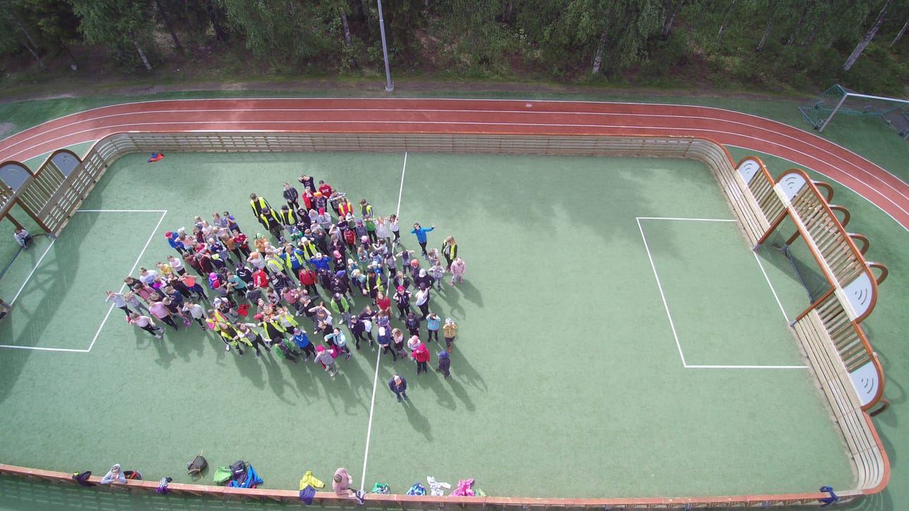 Lapin Liikunnan järjestämä perinteinen Sporttileiri kerää yhteen lapsia ympäri Lappia.