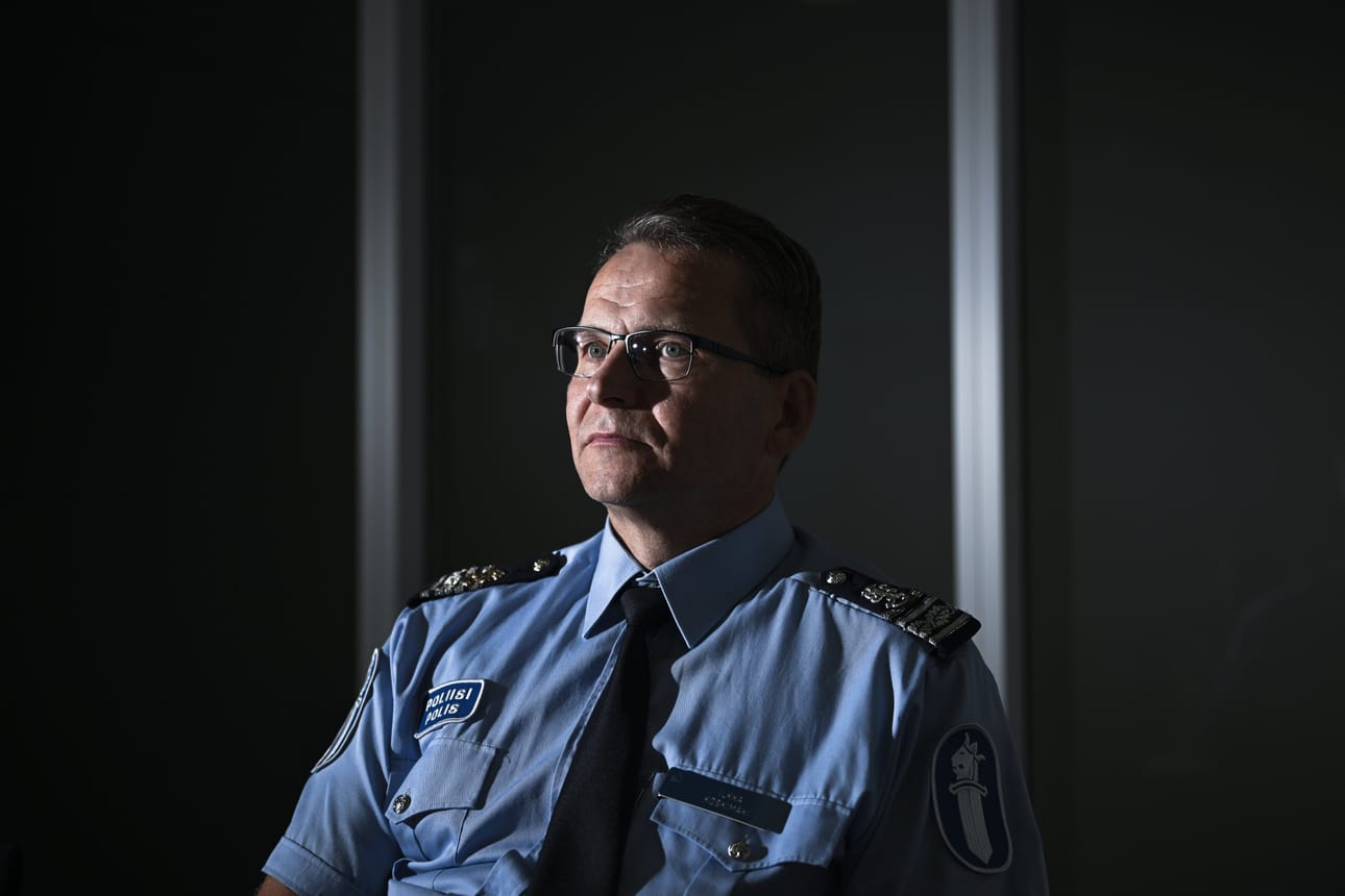 Ilkka Koskimäki siirtyi syyskuun alussa Itä-Uudenmaan poliisin johdosta poliisiylijohtajaksi. LEHTIKUVA / MIKKO STIG