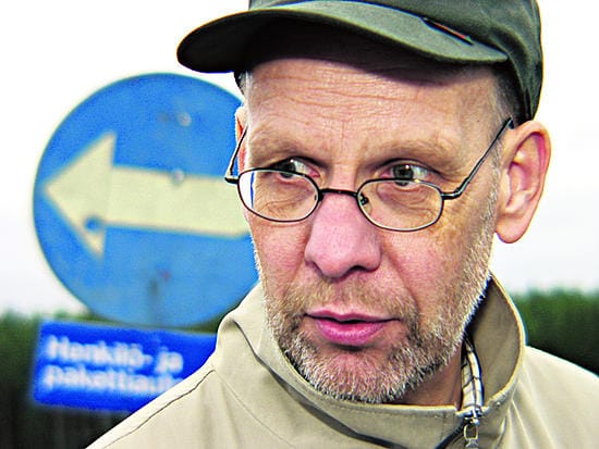 Ylivieskan uusi 20 kunnan jätekeskuksen rakentaminen on käynnissä. Kuvassa Jokilaakson Jäte Oy:n toimitusjohtaja Antero Isokoski.