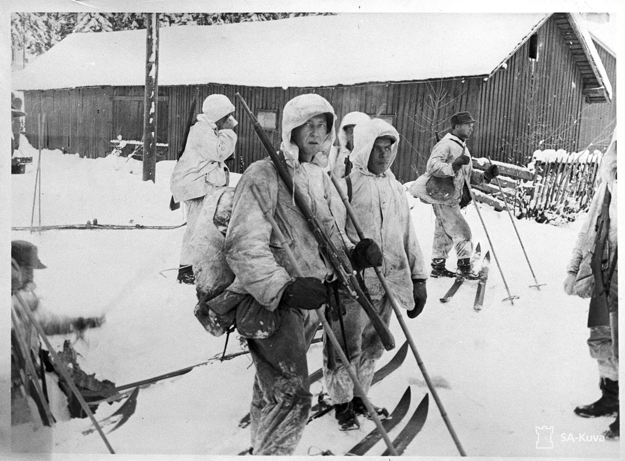 Talvisodassa kuoli yli 26 600 sotatoimissa ollutta suomalaista ja noin tuhat siviiliä. LEHTIKUVA