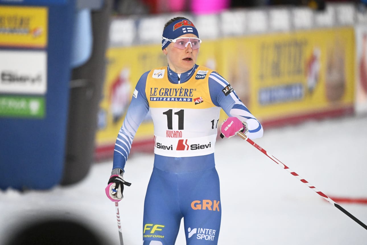 Johanna Matintalo joutui pettymään vauhtiinsa.