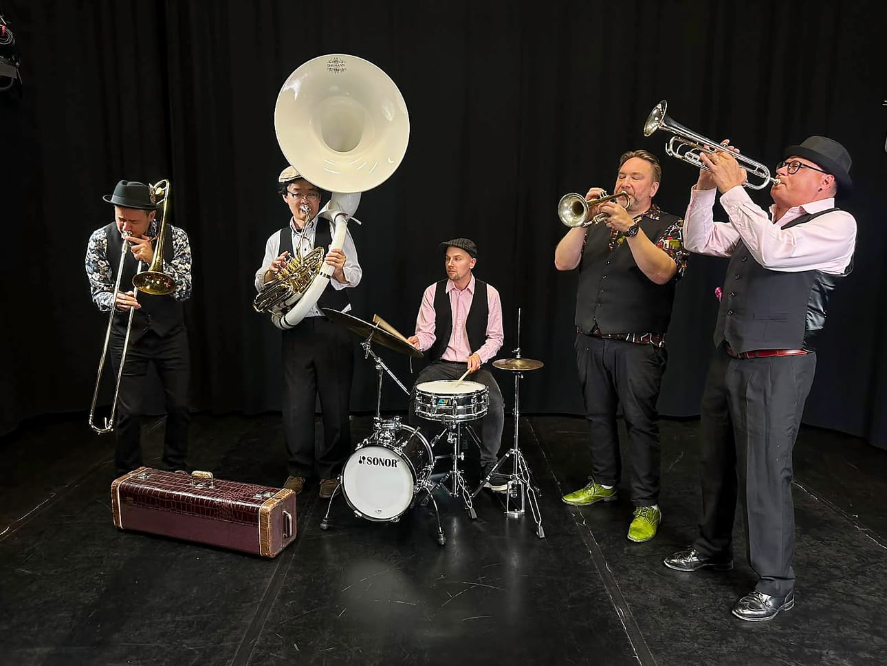 Arctic Brass Band avaa Korundijazzin lauantaina.