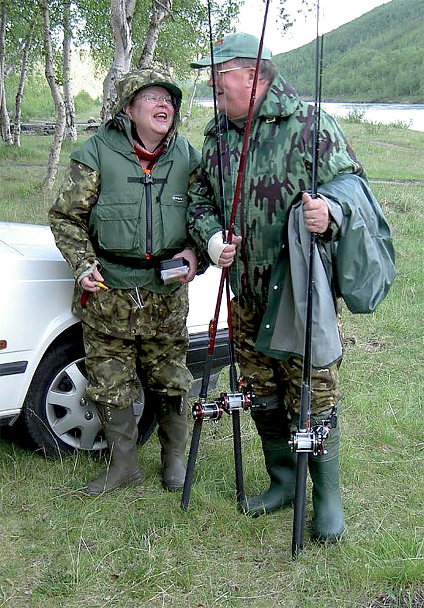 Kalastus oli Marita ja Tapio Tuomilaakson rakkain harrastus, joka antoi heille paljon iloa ja yhteisiä kokemuksia.