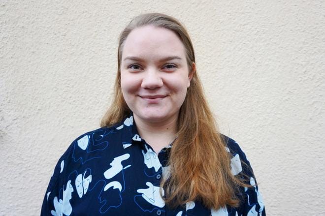 Lukiolaisten liittoa johtava Roosa Pajunen uskoo maksuttoman toisen asteen koulutuksen toteutumiseen. KUVA: MARJO SUVANTO