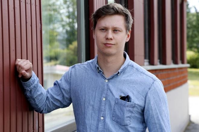 Eväitä Erämaasta -hankkeen vetäjä Eetu Puntala toteaa, että Soinin elokuun 2020 luonto- ja erämessujen peruminen oli ainoa oikea ja vastuullinen ratkaisu. Hän myös sanoo, että hänen työnsä Soinissa päättyy touko-kesäkuussa. KUVA: SARI HEINILÄ
