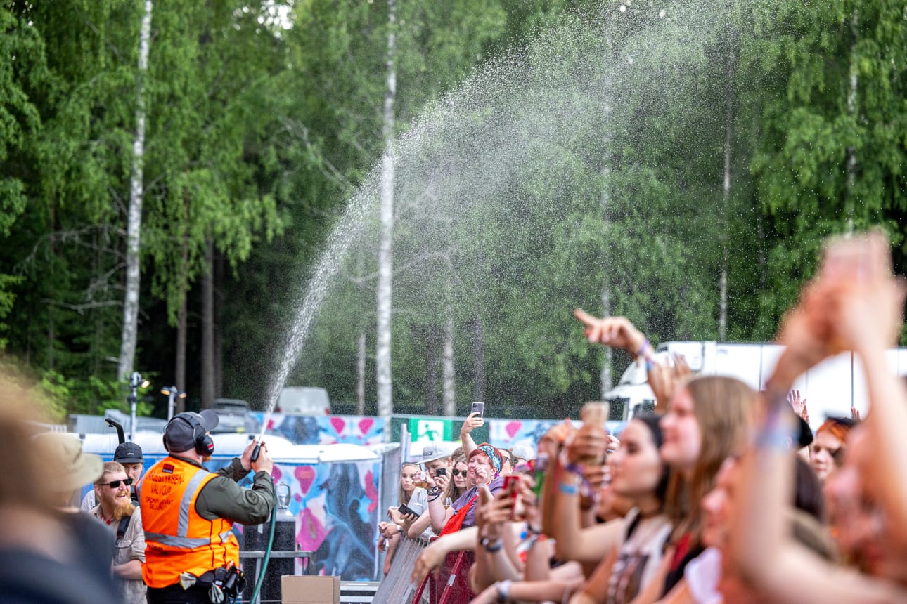 Tämän vuoden Provinssissa on rikottu ennätyksiä. Festivaali on tapahtuman historian lämpimin.