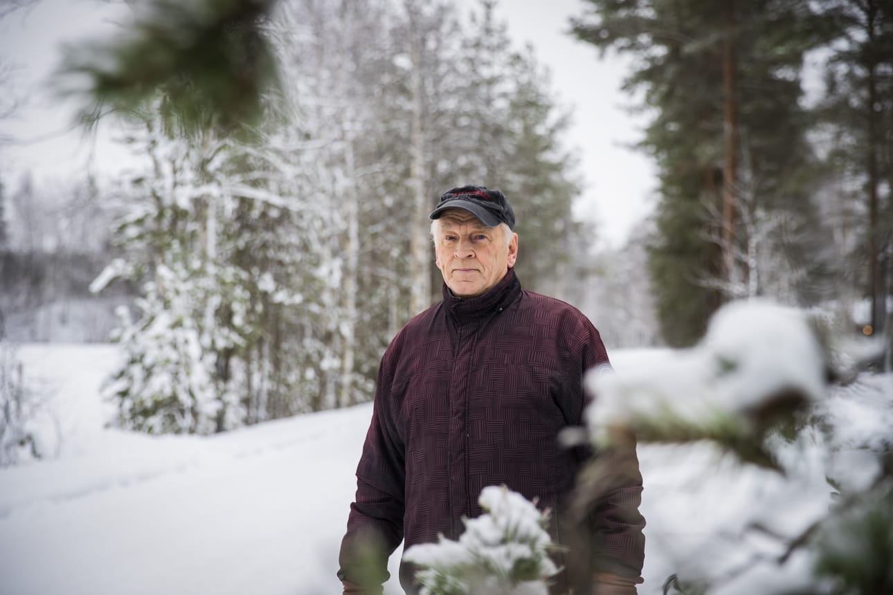 Kuvassa on posiolaissyntyinen Veikko Juntunen, jonka tekemisiin liittyy yksi tämän viikon visan kysymyksistä.