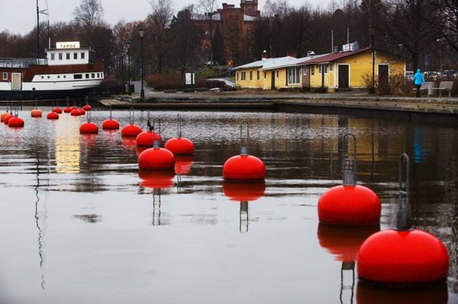 Purettavan Kalahallin tilalle rakennetaan Kalastuksen talo.