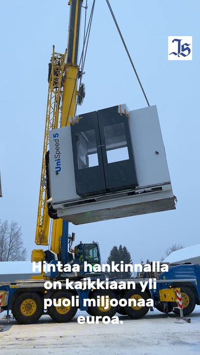 Koneistuskeskus saapuu Jurvaan