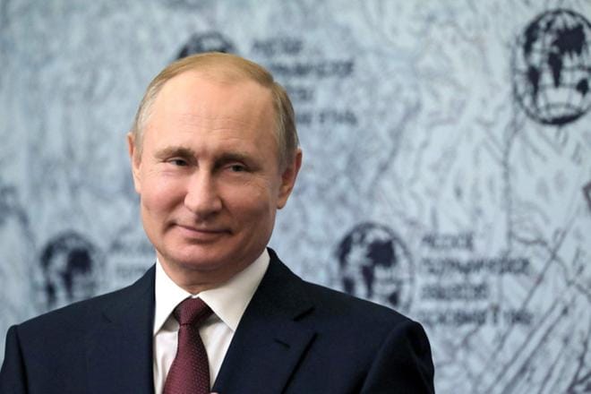 Vladimir Putinin virkaanastujaisiin on kutsuttu noin 3 000 kutsuvierasta. LEHTIKUVA / MIKHAIL KLIMENTYEV