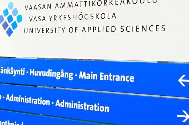 Vaasan ammattikorkeakoulun pääsykokeet alkavat toukokuun lopussa. ARKISTOKUVA: VESA SIREN