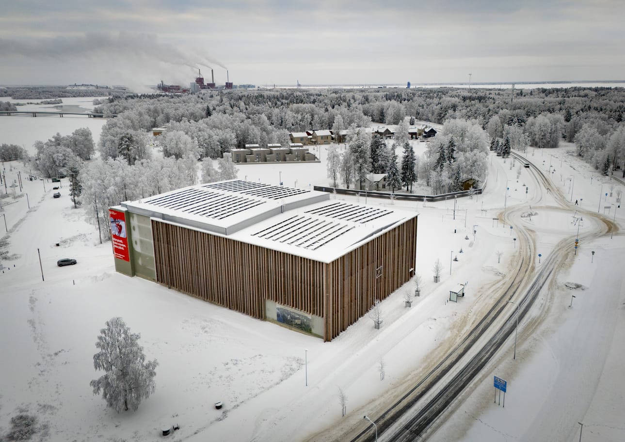 Pysäköintitalo on tällä hetkellä käytännössä tyhjillään.