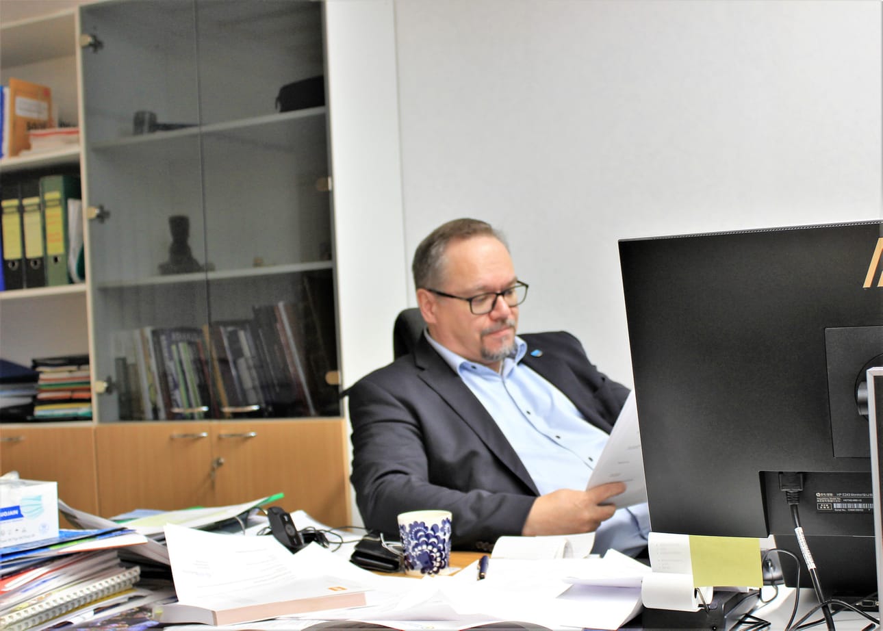 Marko Keski-Sikkilä on ollut Karijoen kunnanjohtaja kesäkuusta 2017.