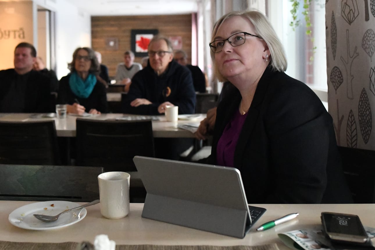 Ulla Parviainen sai Kuusamon äänistä eniten.