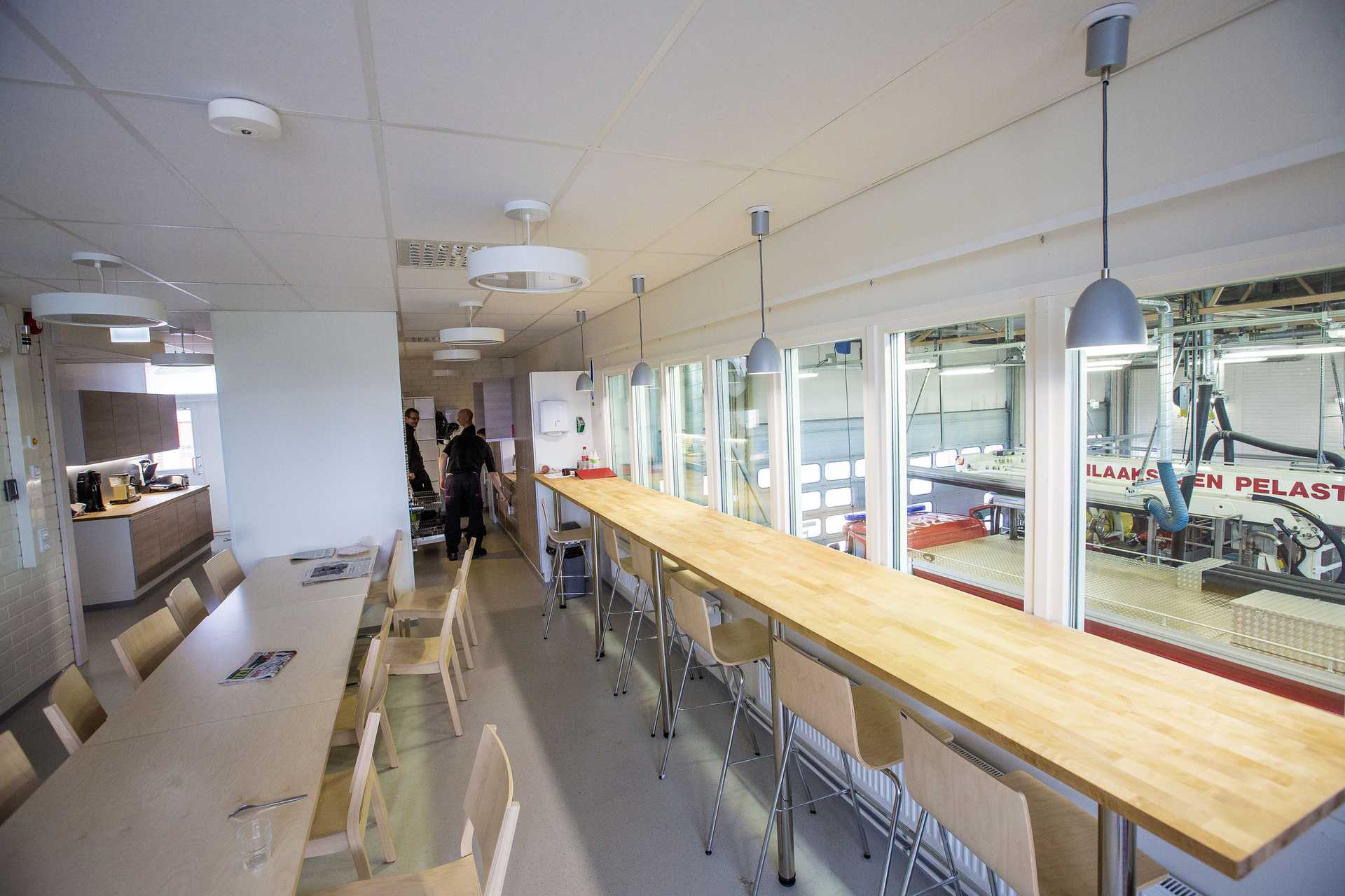 Raahen paloasema sai muun muassa uudet ja isommat ruokailutilat.