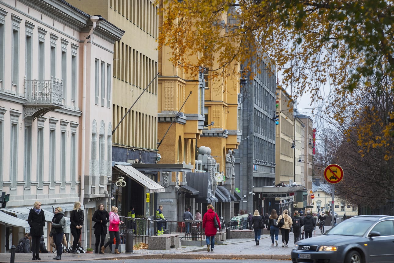 Tilastokeskuksen ennakkotiedot lupaavat Vaasan väkilukuun hyvää kasvua. Arkistokuva: Minna Antila
