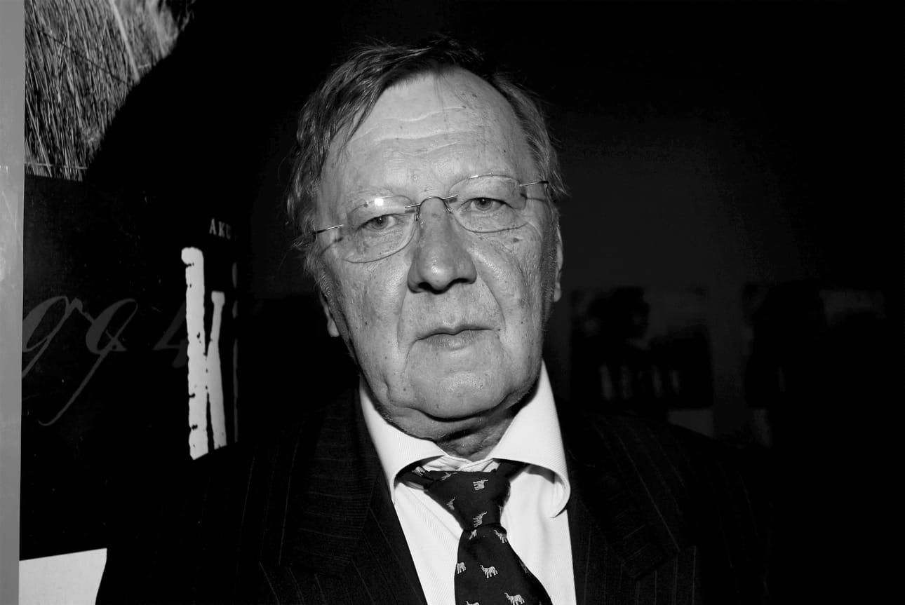 Sulevi Peltola Käsky-elokuvan kutsuvierasnäytöksessä vuonna 2008. LEHTIKUVA / Roni Rekomaa