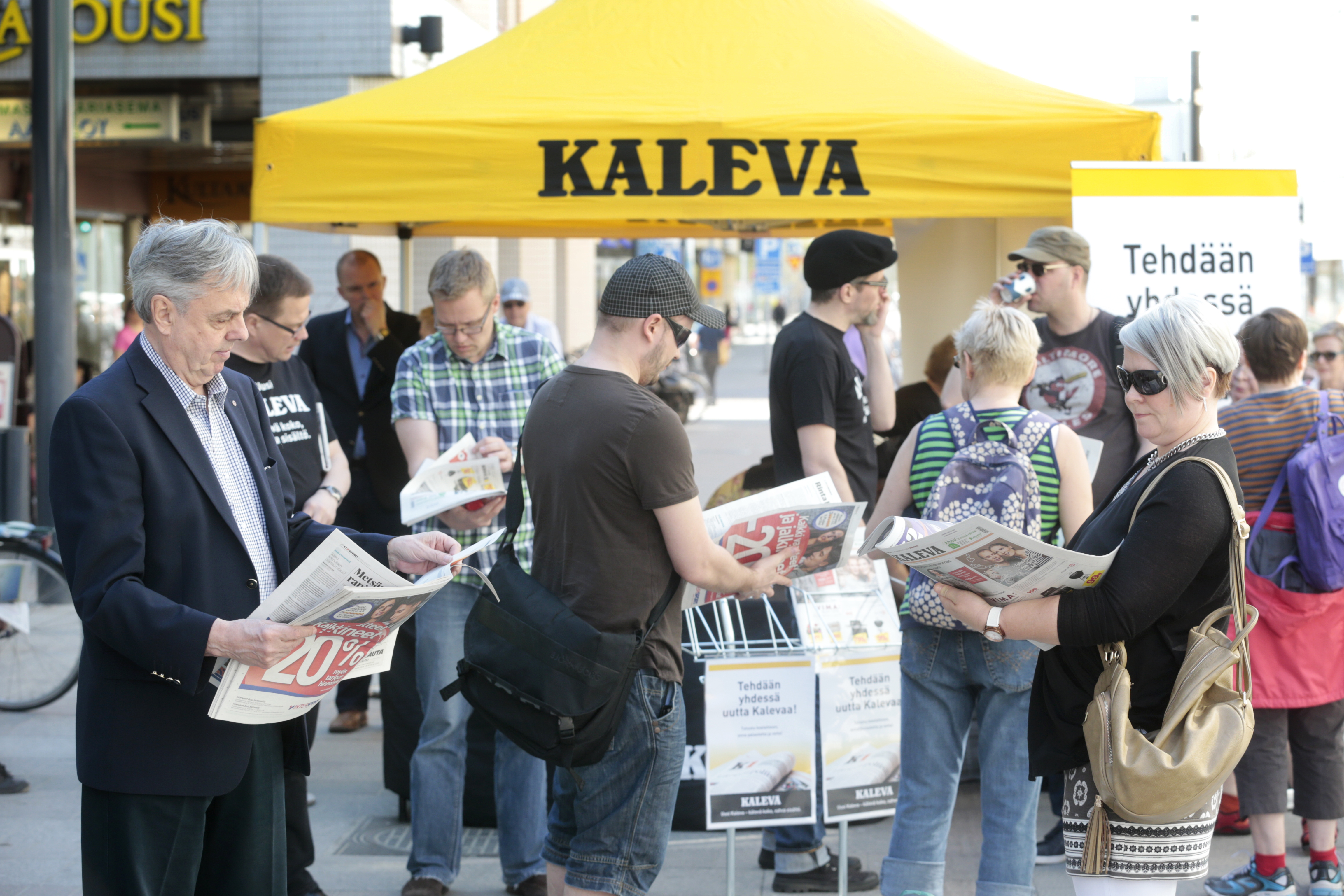 Kolumni: Uusi tabloidi-Kaleva on jaettava