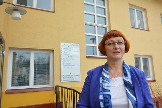 Maija Lehtonen aloitti Ähtärin kaupungin teknisen johtajan virassa syksyllä 2014. Lehtosen virkansa osa-aikaistamisesta tekemä valitus on parhaillaan käsiteltävänä Vaasan hallinto-oikeudessa. KUVA: KAROLIINA SYRJÄ