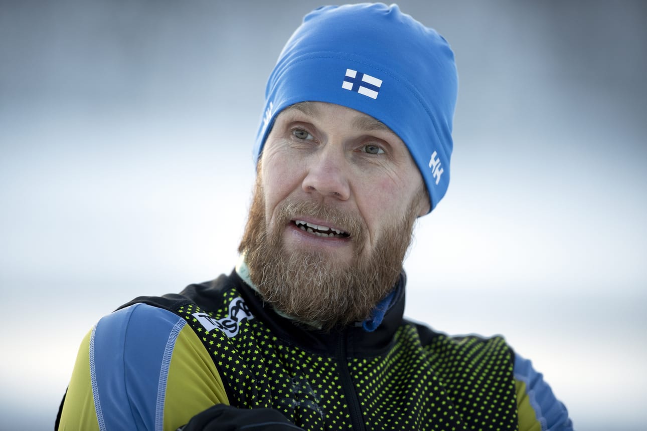Juha Härkönen saavutti rulla-ampumahiihdon SM-kisoista M50-sarjan kultaa.