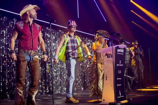Village People esiintyi vuonna 2016 Cannesin filmifestivaaleilla. Kuva: Village People kotisivu