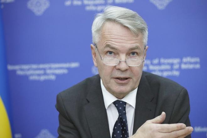 Ulkoministeriön virkamiesjohdolla ja etenkin ulkoministeri Pekka Haavistolla (vihr.) on merkittävä rooli ministeriön viestintäjohtajan valinnassa. KUVA: Tatyana Zenkovich / Epa