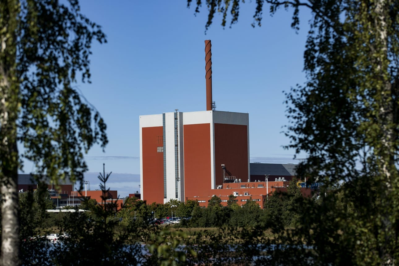 Olkiluoto 2:n sähköntuotanto keskeytyi 18. elokuuta vesijäähdytteisen generaattorin jäähdytysjärjestelmässä havaitun vuodon takia. LEHTIKUVA / Roni Lehti