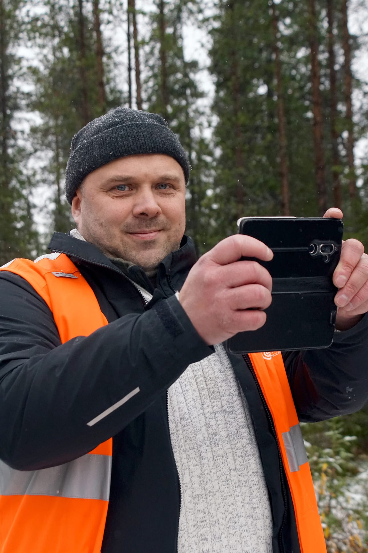 Markus Ekdahl vetää kaksivuotista Puun tiet digiaikaan -hanketta Pohjois-Pohjanmaalla.