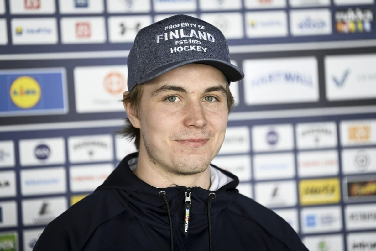 Vuosi sitten Innala oli yksi Leijonien avainpelaajista, kun Suomi ylsi MM-hopealle Riiassa. LEHTIKUVA / EMMI KORHONEN